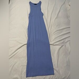 Zara blue bodycon dress